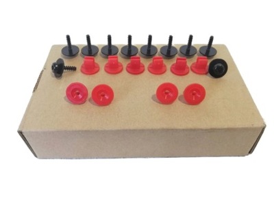 Ford mondeo mk3 mk4 iii iv кліпси захист двигуна фото №1