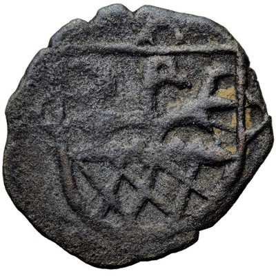 AMR34. Miasto Cheb, Fenig XV wiek, Rzadki, St. III