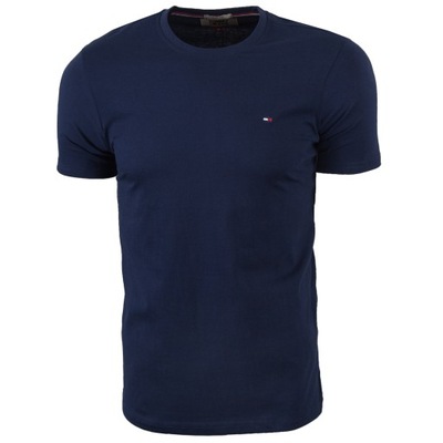 T-SHIRT TOMMY HILFIGER KOSZULKA GRANATOWY r. S