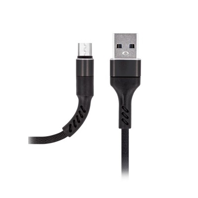 kabel MXUC-01 USB - microUSB 1,0 m 2A czarny