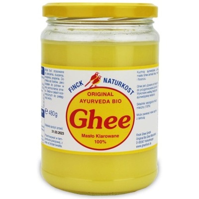 Masło Klarowane Ghee Bio 480g - Finck Naturkost