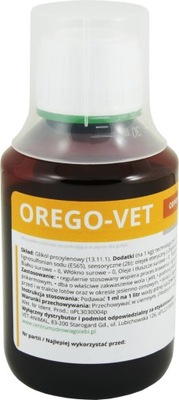 OREGO-VET 125 ml – bogaty zakwaszacz z oregano