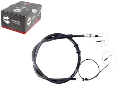 A.b.s. трос гальма ручного renault master iii 2 фото №1
