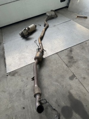 Mercedes gle w167 19- вихлоп kompletny каталізатор dpf 2.0 cdi kt1309 фото №1