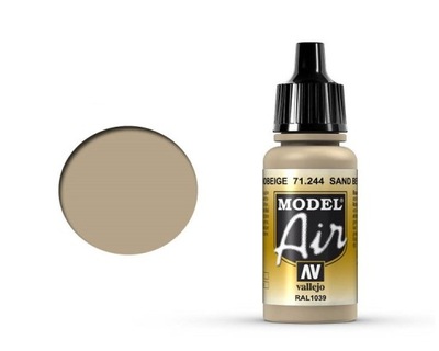 Farba do aerografu Vallejo 71244 Sand Beige 17ml