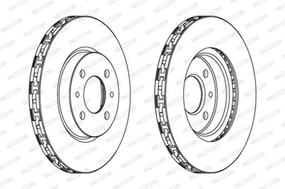 DISCO DE FRENADO PREMIER COAT+ DISC DDF762C  