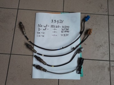 Kia sorento iii hyundai santa fe 3.3 gdi датчик лямбда-зонд 392103cda0 392103ccb0 фото №1