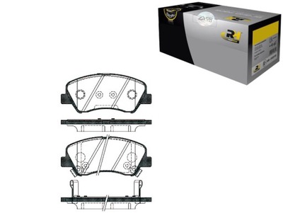 ROADHOUSE 21488.02 КОМПЛЕКТ КОЛОДОК ШАЛЬМІВНИХ, HAM