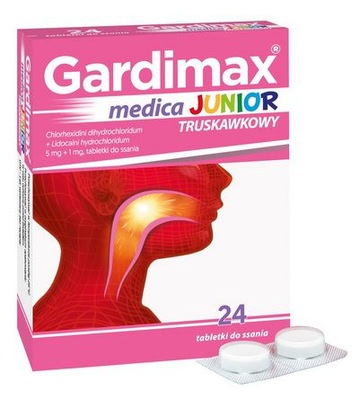 Gardimax Junior tabletki do ssania 24 szt