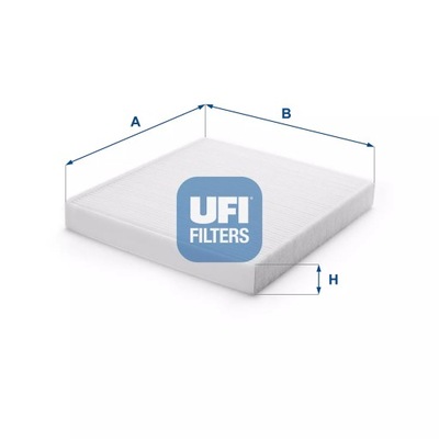 UFI 53.298.00 ФИЛЬТР, ВЕНТИЛЯЦИЯ СТОРОНЫ PASAŻE