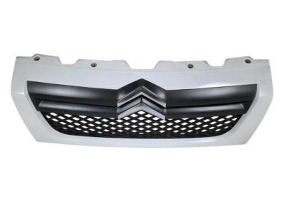 Citroen jumper ii 06-14 решітка радіатора комплектна решітка радіатора org. білий 1308069070 фото №1