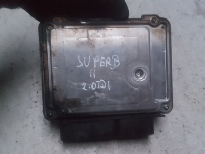 Superb 2 ii lift 2.0 tdi cff бортовой компьютер двигателя фото №1