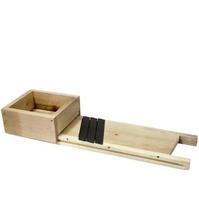 Szatkownica drewniana szufladkowa 58x18 cm *0032