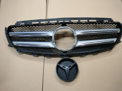 Решітка радіатора решітка радіатора mercedes w213 a2138880123 оригінал ідеальний стан фото №1