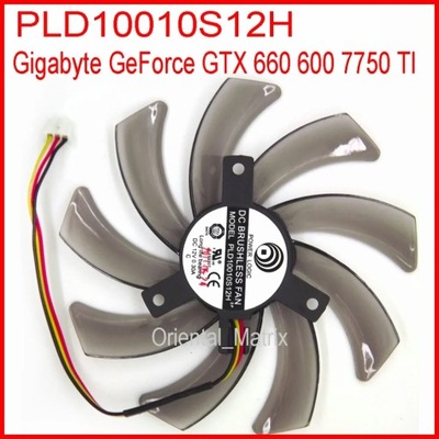 PLD10010S12H 12V 0.30A 95mm VGA Fan For Gigabyte GeForce GTX660 GTX600
