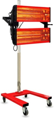 SOLARY SUSZARKA : FARB NA PODCZERWIEN, 2100 W, 220 V, 20-160 CM, TIMER 