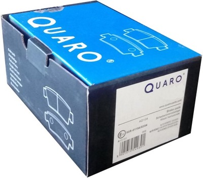 PADS QUARO QP7567 CHEVROLET EQUINOX 03R-09R TYL.  