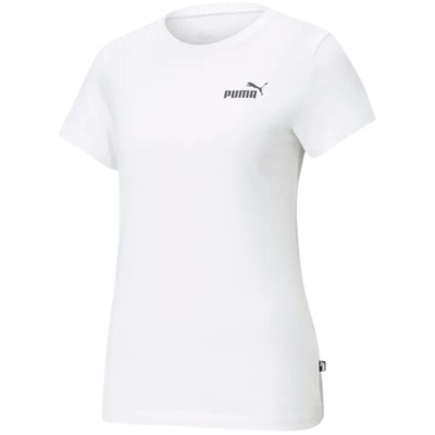 T-shirt Damski Puma 58677602 ESS SMALL LOGO Biały S