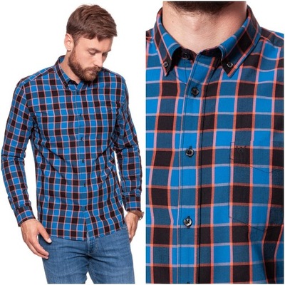 Męskia koszula Wrangler 1PKT BUTTON DOWN S