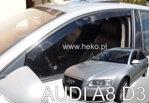 DEFLECTORES HEKO AUDI A8 D3 2003-2010 4SZTUKI  