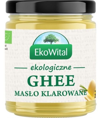 EkoWital Ghee Masło klarowane BIO 250g