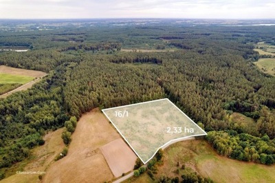 Działka, Elganowo, Pasym (gm.), 23300 m²