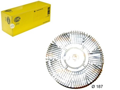 Вязкостная муфта сцепление вязкостная hella 51066300067 268 фото №1