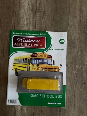 GMC SCHOOL BUS kultowe autobusy PRL 1:72