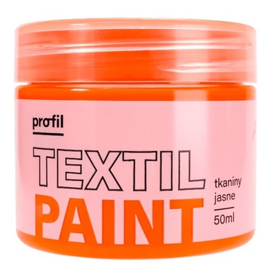 FARBA DO TKANIN JASNYCH FLUO POMA 50M TEXTIL PAINT