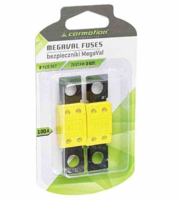 Предохранители megaval 100a 2 szt фото №1