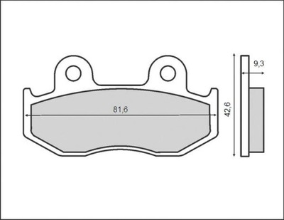 BRENTA ZAPATAS DE FRENADO KH323 / KH92 (FT 3034) ()  