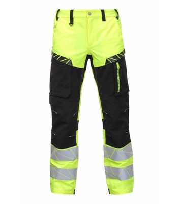 ЭЛАСТИЧНОЕ WYTRZYMAŁE ШТАНЫ ROBOCZE STRECH BHP BOSAFETY URBAN HI-VIS