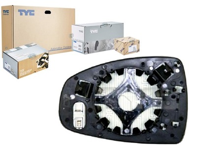 Tyc 302-0098-1 скло дзеркало, дзеркало зовнішнє фото №1