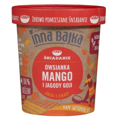 Inna Bajka Owsianka Mango i Jagody Goji 70g