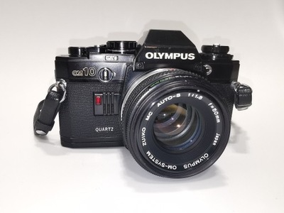 OLYMPUS OM10 QUARTZ ZUIKO MC AUTO-S 50mm f 1.8