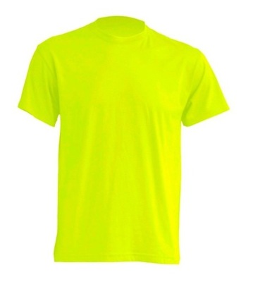 T-SHIRT Koszulka FLUO NEON na rower ŻÓŁTY SYF XS