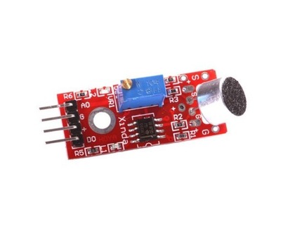 Analogowy czujnik dźwięku i hałasu LM393 Arduino