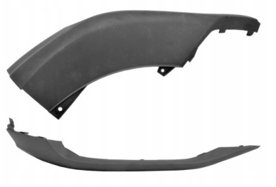 Audi q7 2015-2019 спойлер бампера передній правий фото №1