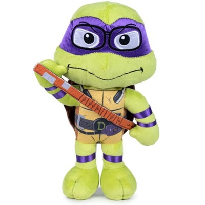 DONATELLO MASKOTKA ŻÓŁW NINJA 30CM WOJOWNICZE ŻÓŁWIE NINJA ORYGINALNY