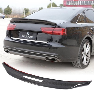 CARBÓN SPOILER BRIDA PRIMER AUDI A6 C7 SLINE S6  