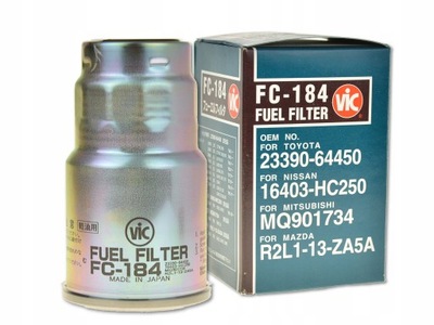 FILTRO COMBUSTIBLES FC-184 VIC MADE IN JAPAN  