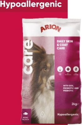 Sucha karma Arion Care Hypoallergenic dla psów z alergią 12kg