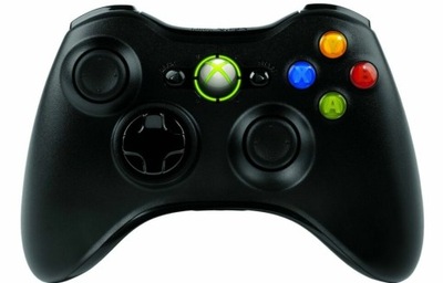 Pad bezprzewodowy do konsoli Microsoft Xbox 360 czarny oryginalny