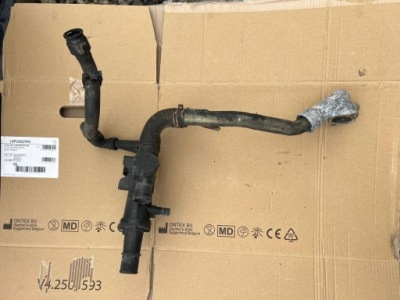 Корпус термостата 9656182980 peugeot citroen 2.0 hdi tdci фото №1