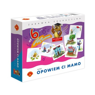 OPOWIEM CI MAMO SUPER - gra edukacyjna wiek 3+