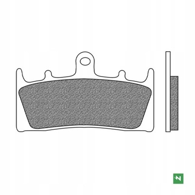 ZAPATAS DE FRENADO PARTE DELANTERA KH188 KAWASAKI ZRX 1100/1200 '97-'08, SUZUKI GSF 120  