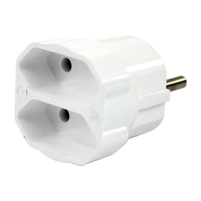 Rozgałęźnik 2-gniazdowy 2x2P R-222K ELDA