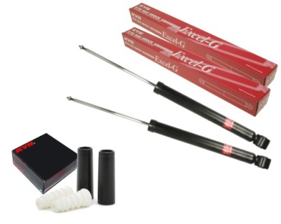 Kyb амортизаторы + защита i отбойники ford fiesta vi mk6 mazda 2 задняя фото №1