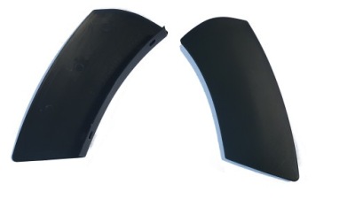 Накладка молдинг бампера край dacia duster 10- p фото №1