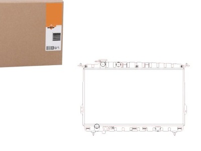 Радіатор hyundai grandeur 98 nrf фото №1